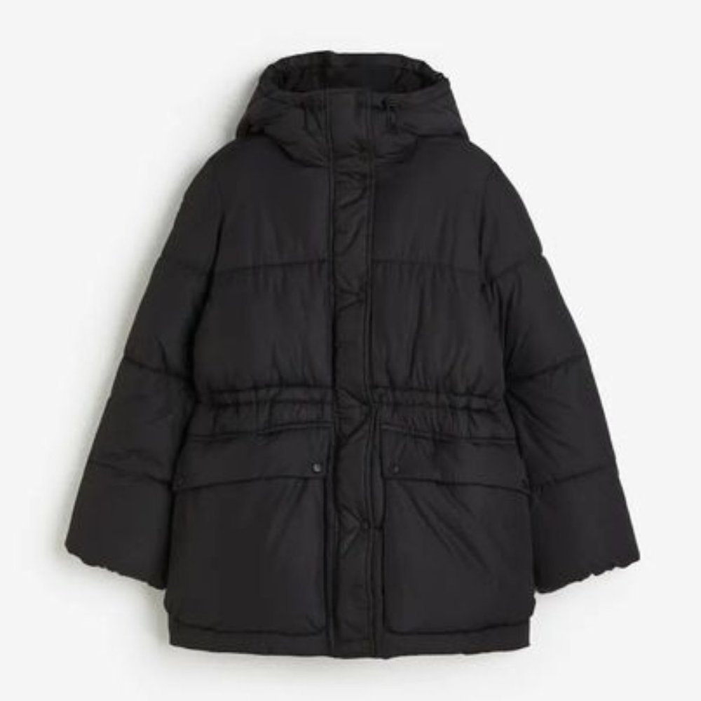 H&M Hooded Puffer Jacket Price negotiable